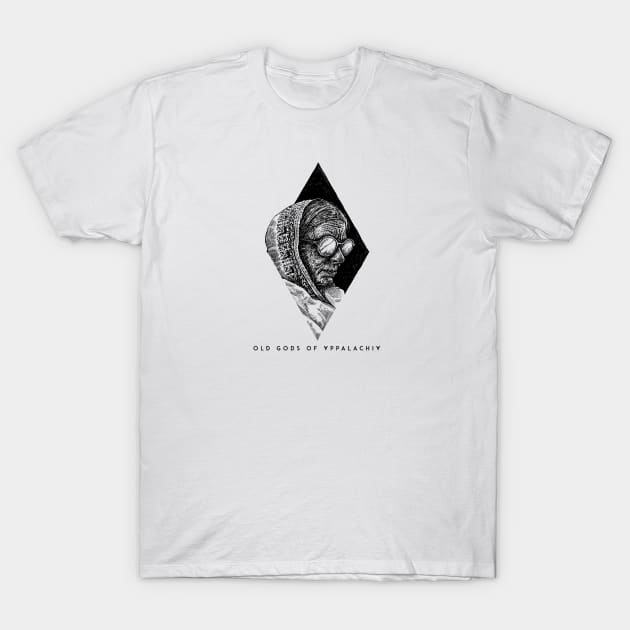 Build Mama a Coffin: Granny White (by @aleks7even) - dark text T-Shirt by Old Gods of Appalachia